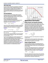 ISL80031FRZ-T Datasheet Page 17