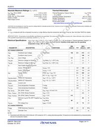 ISL8010IUZ-T13 Datasheet Page 2