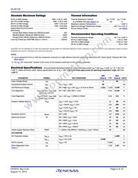 ISL80136IBEAJZ-T Datasheet Page 4