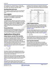 ISL8014AIRZ-T Datasheet Page 14