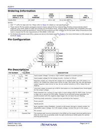 ISL8014IRZ Datasheet Page 2