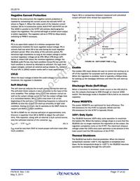 ISL8016IR33Z Datasheet Page 17