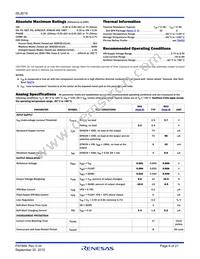 ISL8018IRAJZ Datasheet Page 6