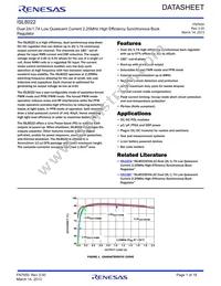 ISL8022IRZ-T Datasheet Cover