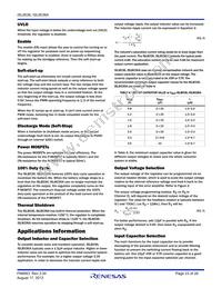 ISL8036AIRZ-T Datasheet Page 23