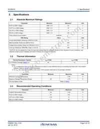 ISL80410IBEZ-T7A Datasheet Page 4
