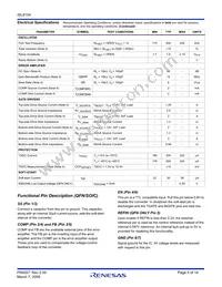 ISL8104CBZ-T Datasheet Page 5