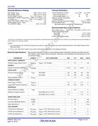 ISL8105BIRZ-T Datasheet Page 4