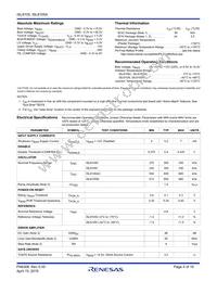 ISL8105CRZ-T Datasheet Page 4