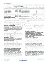 ISL8105CRZ-T Datasheet Page 5