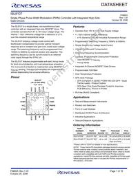 ISL8107IRZ-T Datasheet Cover