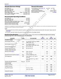 ISL8120IRZ-TK Datasheet Page 16