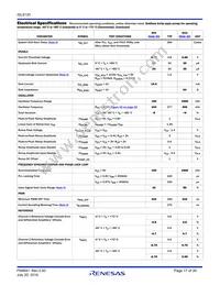 ISL8120IRZ-TK Datasheet Page 17