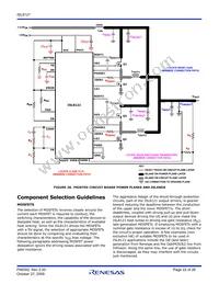 ISL8121IRZ-T Datasheet Page 22