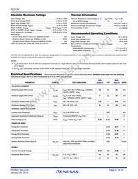 ISL8126IRZ-T7A Datasheet Page 17