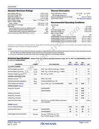 ISL8200AMIRZ Datasheet Page 7