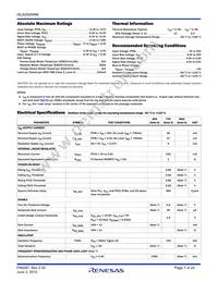 ISL8200AMMREP-T Datasheet Page 7