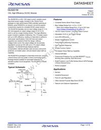 ISL8201MIRZ Datasheet Cover