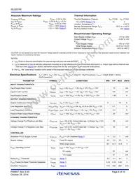 ISL8201MIRZ Datasheet Page 4