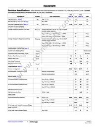 ISL8202MIRZ-T Datasheet Page 7