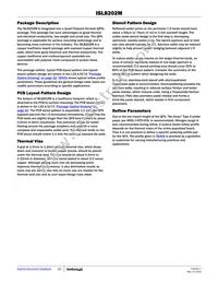 ISL8202MIRZ-T Datasheet Page 20