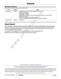 ISL8202MIRZ-T Datasheet Page 21