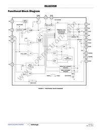 ISL8205MIRZ-T Datasheet Page 3