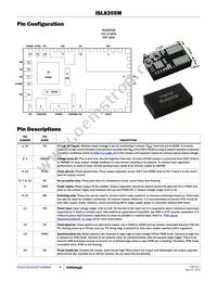 ISL8205MIRZ-T Datasheet Page 4