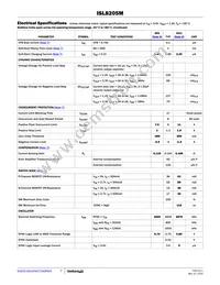 ISL8205MIRZ-T Datasheet Page 7