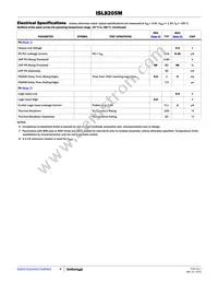 ISL8205MIRZ-T Datasheet Page 8