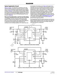 ISL8205MIRZ-T Datasheet Page 18