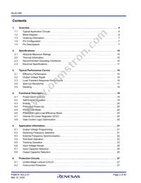 ISL8215MIRZ-T Datasheet Page 2