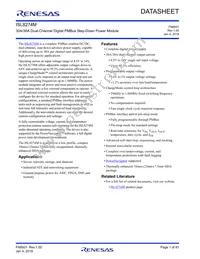 ISL8274MAIRZ-T Datasheet Cover