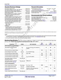 ISL8278MAIRZ-T1 Datasheet Page 7