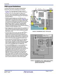 ISL8278MAIRZ-T1 Datasheet Page 21