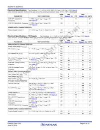 ISL84515IBZ-T Datasheet Page 4