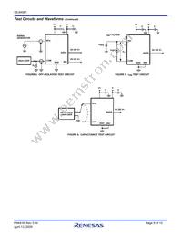 ISL84581IAZ Datasheet Page 9