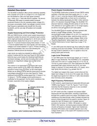 ISL84582IVZ-T Datasheet Page 10