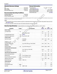 ISL85001IRZ-T Datasheet Page 5