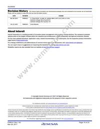 ISL85009FRZ-T Datasheet Page 19