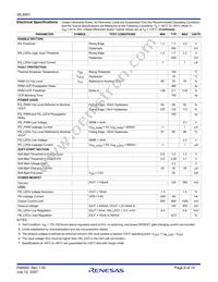ISL8501IRZ-T Datasheet Page 6