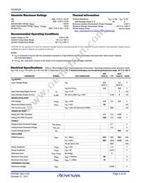 ISL8502AIRZ-TR5194 Datasheet Page 6