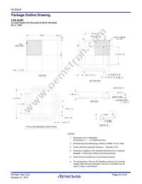 ISL8502AIRZ-TR5194 Datasheet Page 20