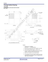 ISL8502IRZ-T Datasheet Page 19