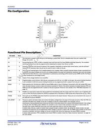 ISL85402IRZ-TK Datasheet Page 2