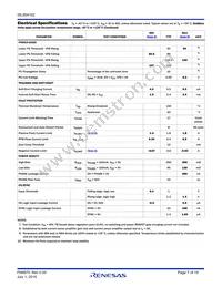 ISL854102FRZ Datasheet Page 7