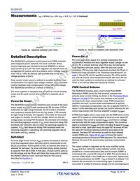 ISL854102FRZ Datasheet Page 12