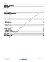 ISL85413FRTZ-T Datasheet Page 2