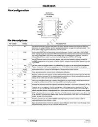 ISL85415AIRZ Datasheet Page 3