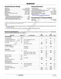 ISL85415AIRZ Datasheet Page 6